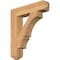Ekena Millwork Balboa Craftsman Smooth Bracket, Western Red Cedar, 5 1/2"W x 28"D x 32"H BKT06X28X32BOA04SWR - alternate 1